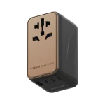 Momax 1-World 170W GaN Universal Travel Charger 4-Ports with 100W USB-C to USB-C Cable