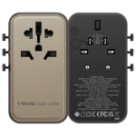 Momax 1-World 120W GaN Universal Travel Charger 4-Ports with 100W USB-C to USB-C Cable