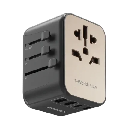 Momax 1-World 2 5-Port Travel Charger 35W