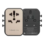 Momax 1-World 2 5-Port Travel Charger 35W