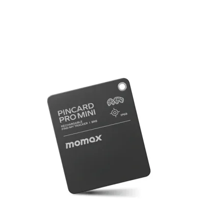 Momax PinCard Pro Mini Rechargeable Find My Tracker BR8