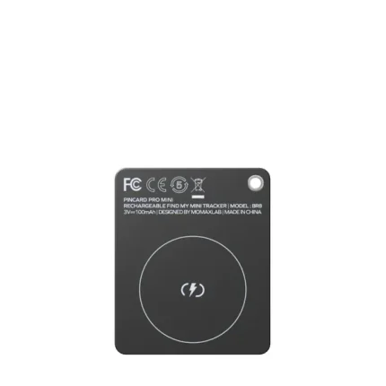 Momax PinCard Pro Mini Rechargeable Find My Tracker BR8