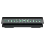 Proove Twins Parking Number Plate