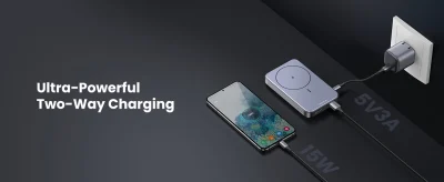 UGREEN 10000mAh Magnetic Wireless Power Bank PB206 (15086)
