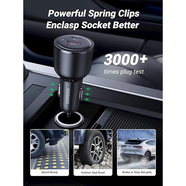 UGREEN 69W Type C Car Charger CM239 (20467)