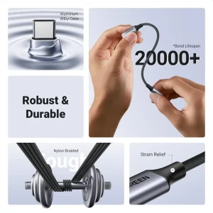 UGREEN AV161 DAC Chip USB C To 3.5mm Headphone Adapter (80154)