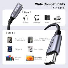 UGREEN AV161 DAC Chip USB C To 3.5mm Headphone Adapter (80154)