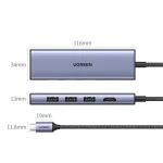 UGREEN CM511 6-in-1 USB C Multifunction HUB (20956)
