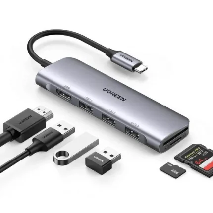 UGREEN CM511 6-in-1 USB C Multifunction HUB (20956)