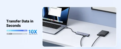 UGREEN CM511 USB-C Multifunction 5-in-1 Docking Station HUB (15596)