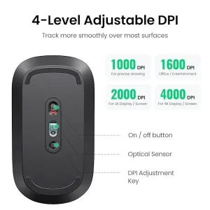 UGREEN Dual Mode Wireless Mouse MU001(90318)