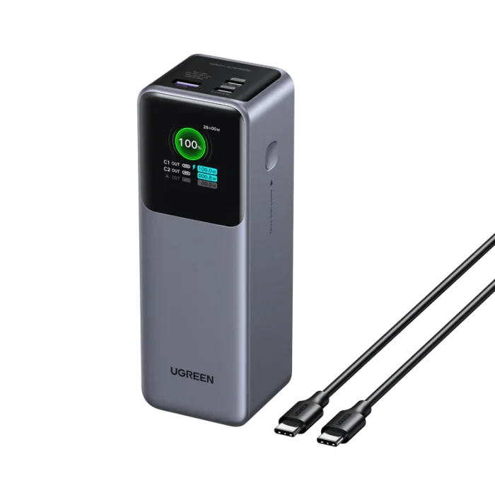 UGREEN Nexode Power Bank 25000mAh 200W with Smart Digital Display PB722 (35525)