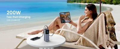 UGREEN Nexode Power Bank 25000mAh 200W with Smart Digital Display PB722 (35525)