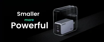 UGREEN Nexode Pro 100W 3-Port GaN Compact Fast PPS Wall Charger with USB-C to USB-C Cable X757 (15201)