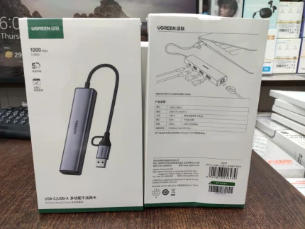 Ugreen CM475 5-in-1 USB+Type C HUB (15623)