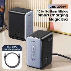 Ugreen GaN 200W Ultra+ Smart Charging Station S780 (25767)