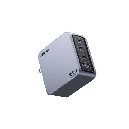 Ugreen Nexode Pro 160W 4-Port GaN Fast Charger with 240W 1.5m USB-C Cable X763 (25097)
