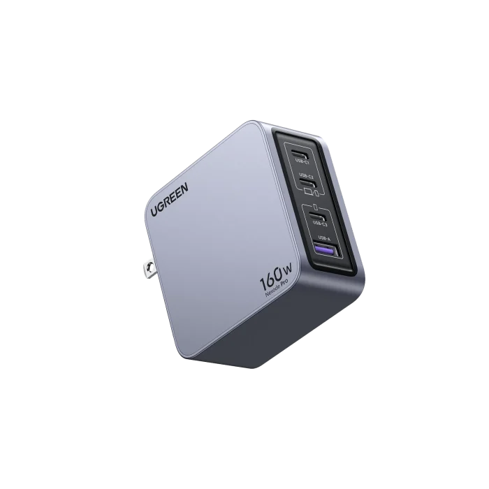 Ugreen Nexode Pro 160W 4-Port GaN Fast Charger with 240W 1.5m USB-C Cable X763 (25097)