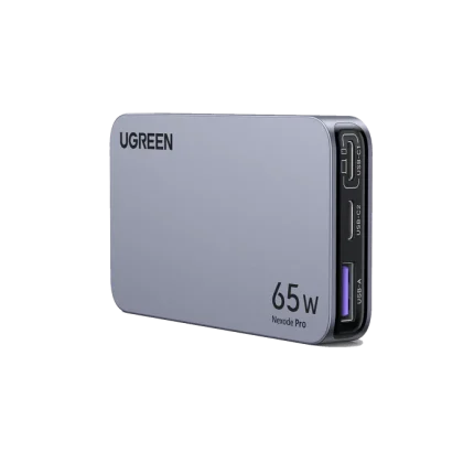 Ugreen Nexode Pro 65W 3-Port GaN Ultra-Slim Fast Charger X753(15817)