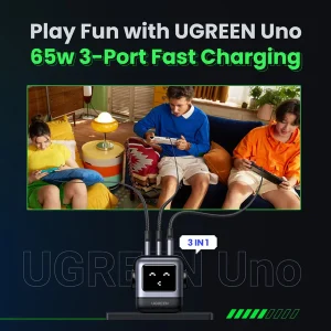 Ugreen Nexode RG Robot 65W USB C GaN Charger CD361 (15579)