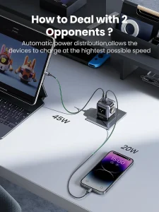 Ugreen Nexode RG Robot 65W USB C GaN Charger CD361 (15579)