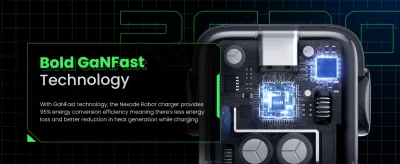 Ugreen Nexode RG Robot 65W USB C GaN Charger CD361 (15579)