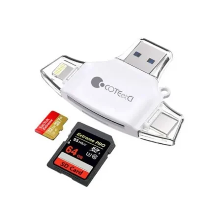 Coteci 4IN1 Card Reader SD/TF CS5132