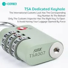 Coteci TSA Customs Combination Lock (TR001)