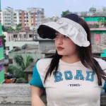 Foldable Sun Visor Cap for Women