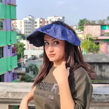 Foldable Sun Visor Cap for Women