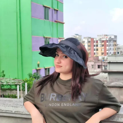 Foldable Sun Visor Cap for Women