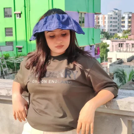 Foldable Sun Visor Cap for Women