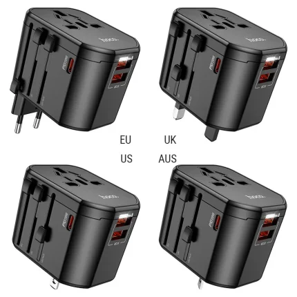 Hoco AC15 3-port PD20W + 2USB Universal Conversion Charger