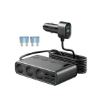 Joyroom JR-CL06 154W Multi-Port USB Car Charger With Cigarette Lighter