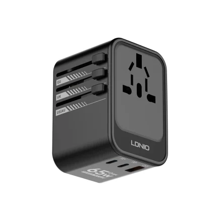 LDNIO 65W GAN Universal Travel Adapter Z6
