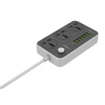 LDNIO Power Strip with 3 AC Sockets and 6 USB Ports SC3604