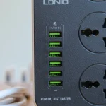 LDNIO Power Strip with 3 AC Sockets and 6 USB Ports SC3604