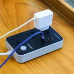 LDNIO SC3412 38W PD20W Power Strip 3 Socket Outlets and 3 QC 3.0 USB