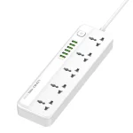 LDNIO SC5614 Power Strip 6 USB Charging Ports and 5 AC Outlets