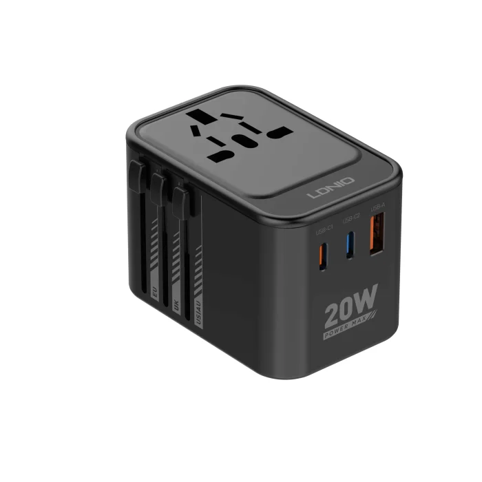 Ldnio Z9 20W GaN Universal Travel Adapter