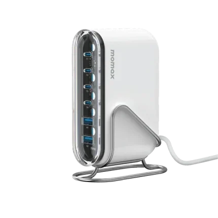MOMAX 1-Charge Flow+ 120W 6-Port GaN Desktop Charger (UM55)