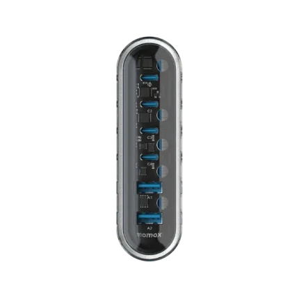 MOMAX 1-Charge Flow+ 120W 6-Port GaN Desktop Charger (UM55)
