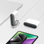 MOMAX 1-Charge Flow+ 120W 6-Port GaN Desktop Charger (UM55)