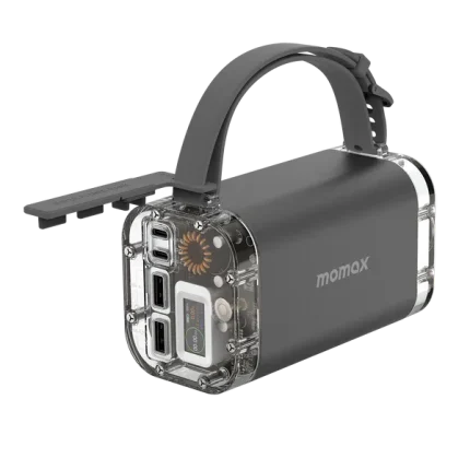 MOMAX iPower Stone Mini Clear Outdoor 40000mAh Power Station 100W Power Bank