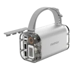 MOMAX iPower Stone Mini Clear Outdoor 40000mAh Power Station 100W Power Bank