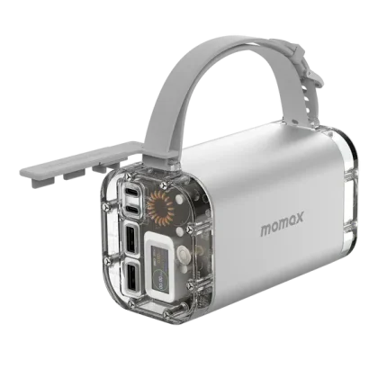 MOMAX iPower Stone Mini Clear Outdoor 40000mAh Power Station 100W Power Bank