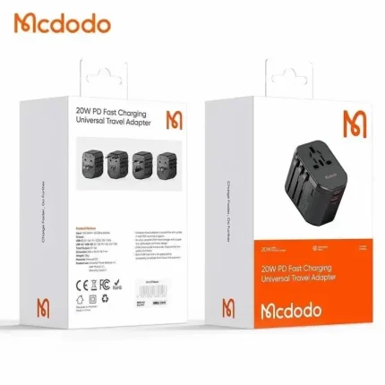 Mcdodo 20W PD Fast Charging Universal Travel Adapter CP-3471