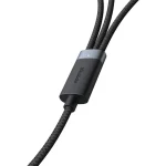 Mcdodo CA-7150 3-in-1 6A Transparent Fast Charging Cable with LED Indicator