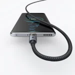 Mcdodo CA-7150 3-in-1 6A Transparent Fast Charging Cable with LED Indicator