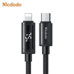Mcdodo CA-7990 Type-C to Lightning 36W Fast Charging Cable with Dual LED Display 1.2m